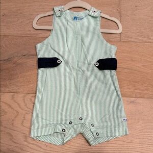 RuggedButts Striped Romper